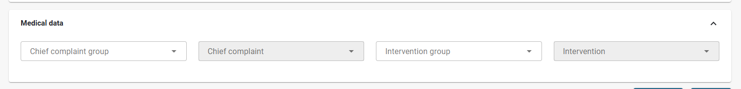 Medical data filters
