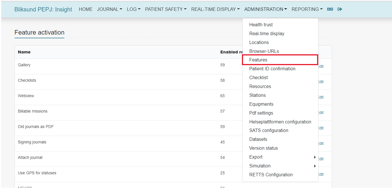 SATSConfigurationFeature