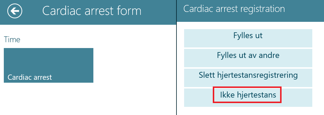 NoCardiacArrestRegistration