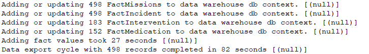 Export time for refactor step 4