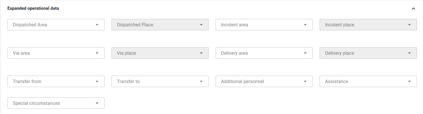 Operational Data Filters