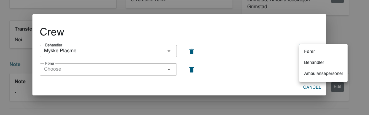 Personnel Dialog Edit With Roles Insight