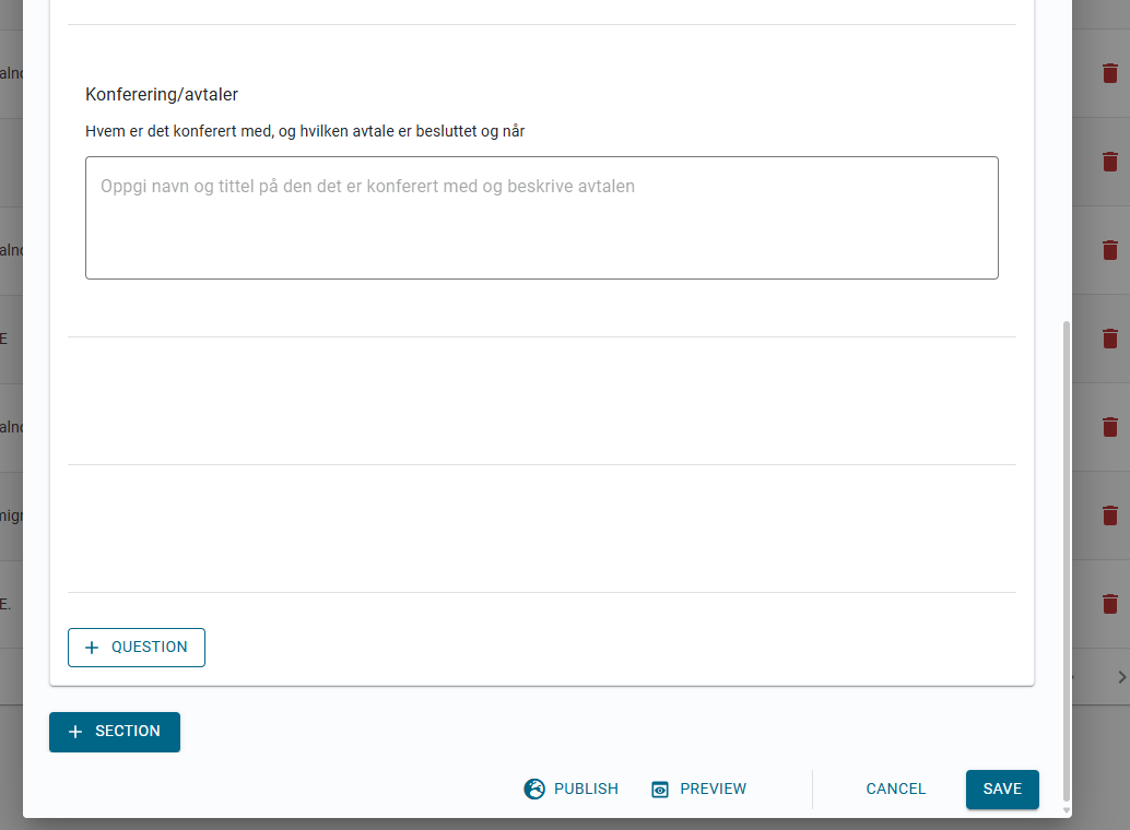Preview Option Configuration