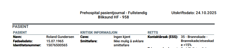 Vehicle data in PDF
